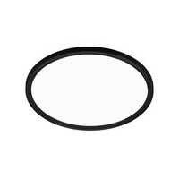 Kruhová - TF 321605TF LED stropní svítidlo do koupelny, pr.29 cm, LED, 18 W, 2400 lm, černá - BRILONER