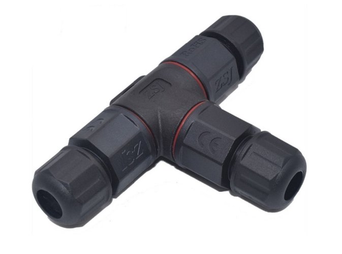 krabice a věnečky - Spojka kabelová T IP68 M20 - foto 1