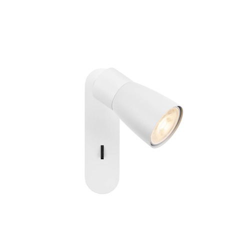 Bodová - LA 1008306 PURI 2.0 Dome nástěnné a stropní svítidlo, vypínač, obdélníkový, 1x max. 6W GU10, bílá - BIG WHITE (SLV) - foto 1