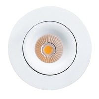 Koupelnová - SLC SLC1196 Vestavné LED svítidlo OnePro 12 W 220-240 V 4000 K stmívatelné IP44 40° Ra90 bílé - TLG