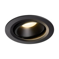 Kruhová - LA 1003649 NUMINOS® MOVE DL L vnitřní LED zápustné stropní svítidlo černá/černá 3000 K 20° otočné a výkyvné - BIG WHITE (SLV)