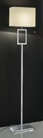 Stojací lampy - OR STL 12-1135/1 Stojací lampa 1x60W E27 chrom, výška 160cm, stínidlo 30x20x25cm - ORION