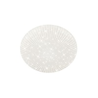 Kruhová - BRILO 3938016 Nebo stropní svítidlo pr.27,8 cm - 15W, 1800lm, LED, hvězdné nebe, neutrální bílá, bílé - BRILO