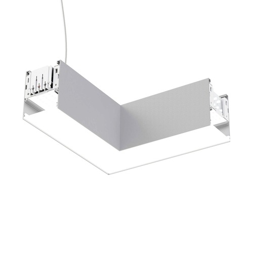 Liniové CLICK - SLC SLC9539 LED svítidlo Click rohová spojka pravá vč. napájení bílá 1200-1300lm 3000K/4000K Ra90 DALI IP20 - TLG - foto 1