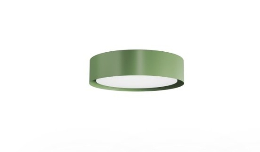 Kruhová - OS DEL59010 DELIA D1 přisazené LED svítidlo ON/OFF 18W 1640lm 3000K IP54 olivově zelená - OSMONT - foto 1