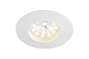 Kruhová - BRI 7204-016 LED vestavné svítidlo, pr. 7,5 cm, bílé - BRILONER