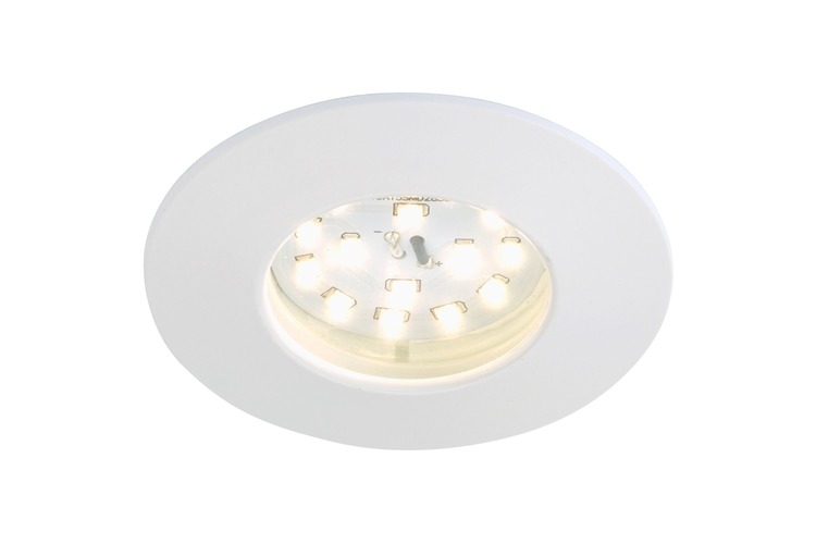 Kruhová - BRI 7204-016 LED vestavné svítidlo, pr. 7,5 cm, bílé - BRILONER - foto 1