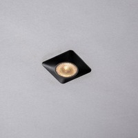 Hranatá - FAN INC-ASSO-Q30M-NER Podhledové zápustné svítidlo Asso, černé, hliník, 1 x 1 W, 100 lm, 4000 K, 3,2 x 3,2 x 2,2 cm - FANEUROPE