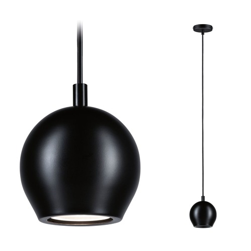 Koupelnová - P 76992 LED závěsné svítidlo Shima GU10 max. 10W černá - PAULMANN - foto 1