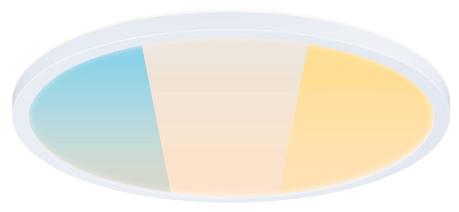 Kruhová - P 71257 LED Panel Atria Shine IP44 kruhové 398mm 20,8W CCT bílá - PAULMANN - foto 1