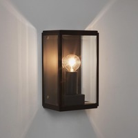 Nástěnná - AST 1095040 Venkovní nástěnné svítidlo Homefield 130 60W E14 černá - ASTRO Lighting