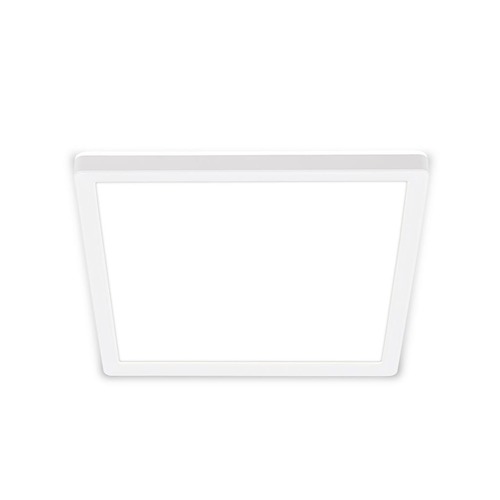 Hranatá - BRILO 7516416 Tava LED stropní svítidlo, ploché, přímé a nepřímé osvětlení, 1900 lm, 16 W, bílé, 24x24 cm - BRILO - foto 1