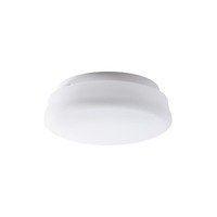 Kruhová - OS RAN61940 RANA stropní/nástěnné skleněné svítidlo bílá IP44 4000 K 10W LED - OSMONT
