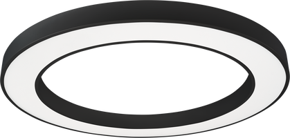 LED stropní svítidla - LED stropní světlo Kulatý tvar Černé tělo