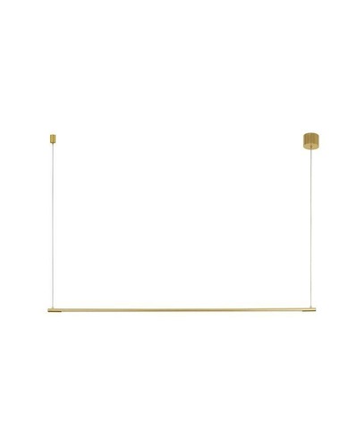 Podélná - NV 9088102 Závěsné svítidlo ELETTRA mosazný zlatý hliník LED 20W 230V 3000K IP20 - NOVA LUCE - foto 1