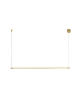 Podélná - NV 9088102 Závěsné svítidlo ELETTRA mosazný zlatý hliník LED 20W 230V 3000K IP20 - NOVA LUCE