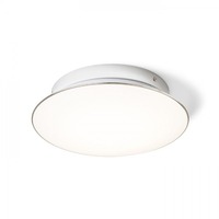 Kruhová - RED R12894 MARA stropní mléčný akryl/chrom 230V LED 24W 3000K - RED - DESIGN RENDL