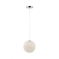 Koule - PN 2052-17 BOLO LED závěsné svítidlo chrom bílées opálové sklo 25cm nastavitelná výška 3000K - PAUL NEUHAUS