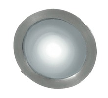 Zapuštěná - FAN LED-RIDER-R6-RGB Sada 6 zápustných venkovních svítidel LED RIDER nikl 6x0,6 W RGB IP67 Driver DC 12 V dálk. ovladač 3x3,7 cm - FANEUROPE