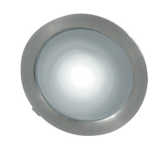 Zapuštěná - FAN LED-RIDER-R6-RGB Sada 6 zápustných venkovních svítidel LED RIDER nikl 6x0,6 W RGB IP67 Driver DC 12 V dálk. ovladač 3x3,7 cm - FANEUROPE - foto 1