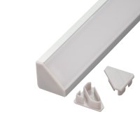 Difuzory a koncovky - Koncovka profilu R6 šedá