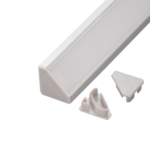 Difuzory a koncovky - Koncovka profilu R6 šedá - foto 1