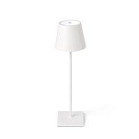 Na stůl - FARO 70775 TOC 380 bílá přenosná stolní lampa - FARO