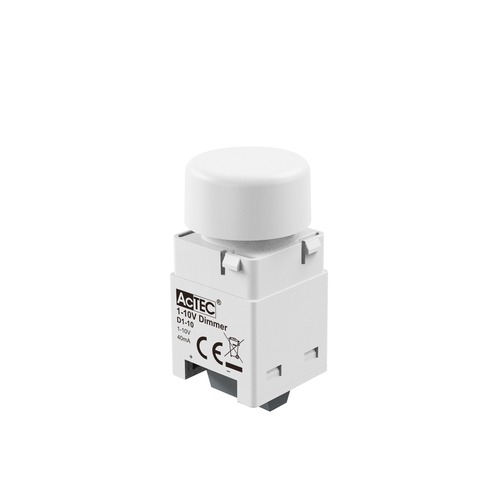 Stmívače - FAN I-DIMMER-D1-10 Příslušenství – stmívač Actec D1‑10, 1–100 %, 1–10 V, 40 mA, 2,2 x 2,2 x 4,8 cm - FANEUROPE - foto 1
