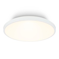 Kruhová - BRILO 3903016 BRILONER Competo stropní svítidlo pr.33 cm - 22W, 2400lm, LED, teplá bílá, bílé 3903016