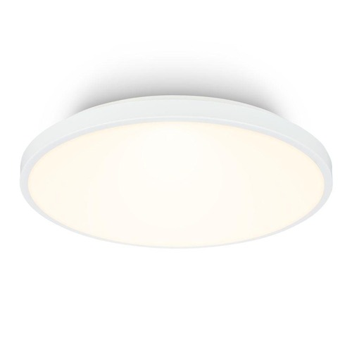 Kruhová - BRILO 3903016 Competo stropní svítidlo pr.33 cm - 22W, 2400lm, LED, teplá bílá, bílé - BRILO - foto 1