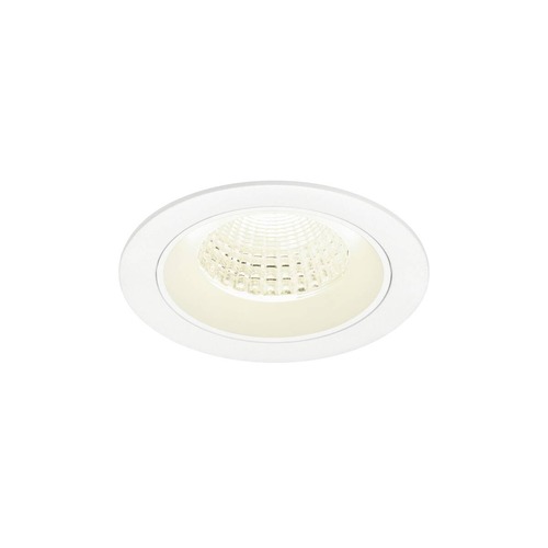 Kruhová - LA 1009647 NUMINOS® M Stropní vestavné svítidlo, 4000 K, 55°, IP20, kulaté, bílé - BIG WHITE (SLV) - foto 1
