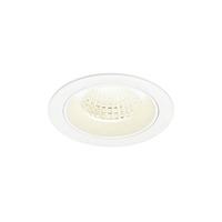 Kruhová - LA 1009647 NUMINOS® M Stropní vestavné svítidlo, 4000 K, 55°, IP20, kulaté, bílé - BIG WHITE (SLV)