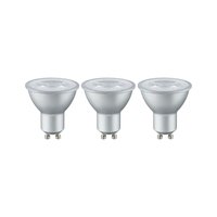 GU10/GZ10 - P 28581 3ks-sada LED reflektor 4W GU10 230V 2700K teplá bílá - PAULMANN