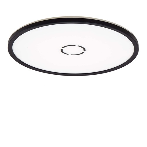 Kruhová - BRI 3392015 Slim svítidlo LED panel, pr. 42 cm, 3000 lm, 22 W, černá (starý kód: BRI 3392-015) - BRILONER - foto 1