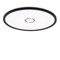 Kruhová - BRI 3392015 Slim svítidlo LED panel, pr. 42 cm, 3000 lm, 22 W, černá (starý kód: BRI 3392-015) - BRILONER