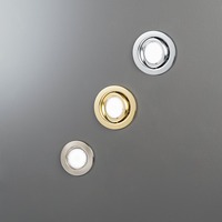 Kruhová - FAN INC-MATRIX-LEDM1 NIK Zápustné svítidlo LED Matrix, nastavitelné, nikl, 1 x GU10, 6 W, 413 lm, 3000 K, 10 x 10,5 cm - FANEUROPE