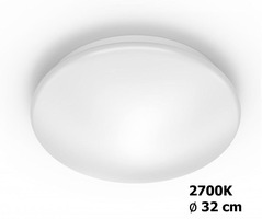 Plafoniéry - PH 8718699681135 Moire SVÍTIDLO STROPNÍ LED 17W 1700lm 2700K, bílá - PHILIPS (915005778801)