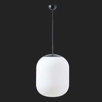 Nouzové osvětlení - OS TAN67365 TANIA S2 závěsné skleněné svítidlo černá / bílá IP40 3000 K 41W LED nouzové kombinované 3 h (původní kód OS 67365) - OSMONT