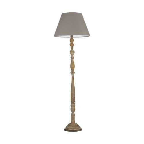 Stojací lampy - FAN I-BOUTIQUE/PT Stojací lampa Piantana Boutique, dřevěná, 1 x E27, 45 x 155 cm - FANEUROPE - foto 1