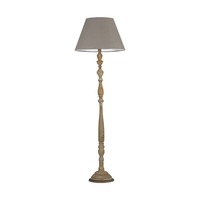 Stojací lampy - FAN I-BOUTIQUE/PT Stojací lampa Piantana Boutique, dřevěná, 1 x E27, 45 x 155 cm - FANEUROPE