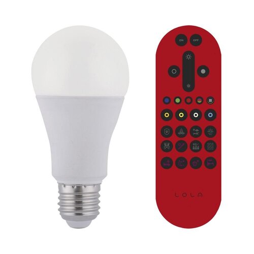 E27 - LD 08224-1 LOLAsmart - BULB LED žárovka, RGB+W, Smart Home, E27 MEDION RGB+2700-5000K - LEUCHTEN DIREKT / JUST LIGHT - foto 1