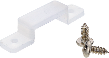 Spotřební materiál a příslušenství - FIX CLIP S 2 SCREWS pro IP67 WATERPROOF STRIP