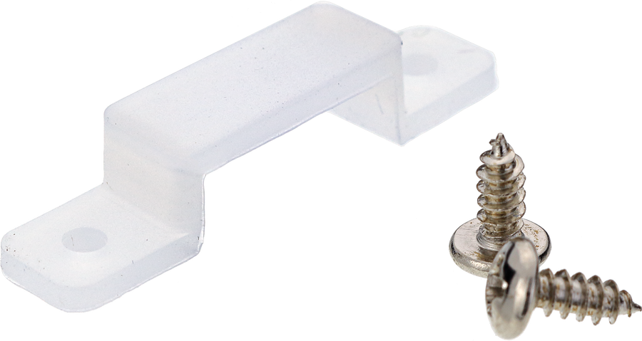 Spotřební materiál a příslušenství - FIX CLIP S 2 SCREWS pro IP67 WATERPROOF STRIP - foto 1