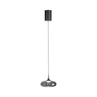 Dekorativní - LD 15692-15 Kolekce Schöner Wohnen LED závěsné svítidlo POSH, šedá, 1-ramenné, stmívatelné, SimplyDim, 3000K - JUST LIGHT