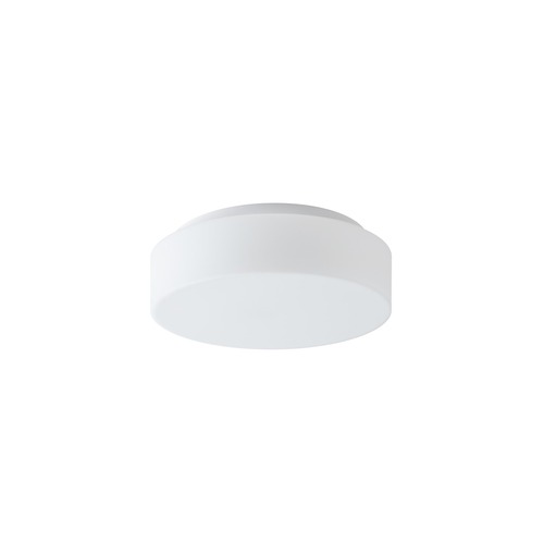 Kruhová - OS ELS71185 ELSA 1 stropní/nástěnné skleněné svítidlo bílá IP44 3000/4000 K 9W LED DALI (původní kód OS 71185) - OSMONT - foto 1