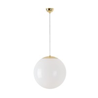 Koule - OS ISI66742 ISIS S3 PE závěsné plastové svítidlo mosaz / bílá IP40 4000 K 27W LED DALI - OSMONT