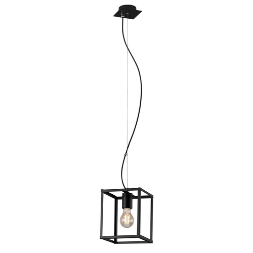 Hranatá - BRI 4020-015 Závěsné svítidlo, 120 cm, max. 40 W, černá - BRILONER - foto 1