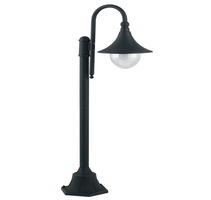 Sloupková - FAN LANT-PAVIA-P1 Sloupkové svítidlo PALETTO PAVIA černá, 1xE27, IP44, 130 x 51 cm - FANEUROPE