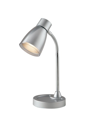 Stolní lampy dekorační - FAN LDT055ARK-SILVER Stolní lampa LDT055ARK nastavitelné stříbrná 1 x E14 13,5 x 36 cm - FANEUROPE - foto 1