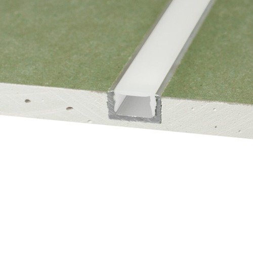 Plexi pro Al profily - SLC PE1231 Kryt pro profil DL bílý 2m - TLG - foto 1